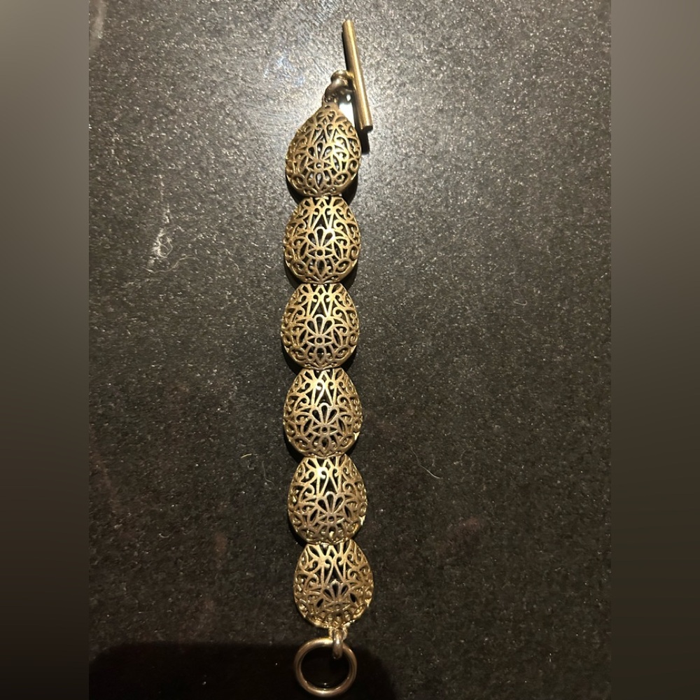 Kenneth Cole Gold Filigree Bracelet